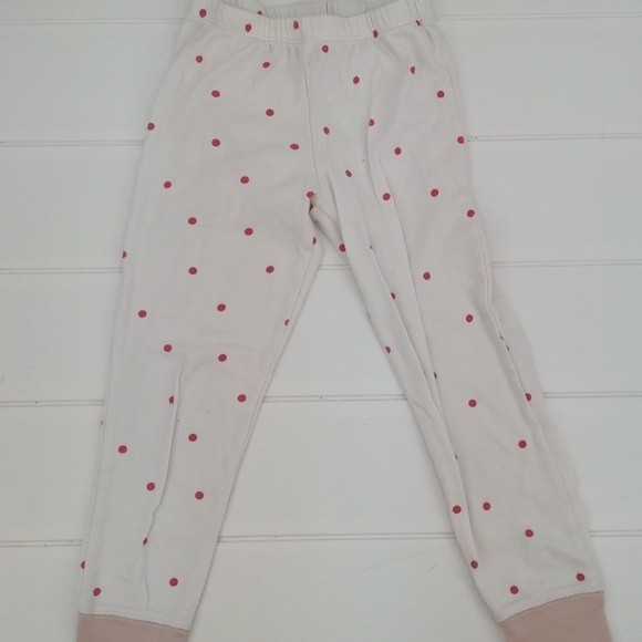 Mini Boden White Pink Polka Dots Pull On Pants‎ Size 5Y - Picture 3 of 10